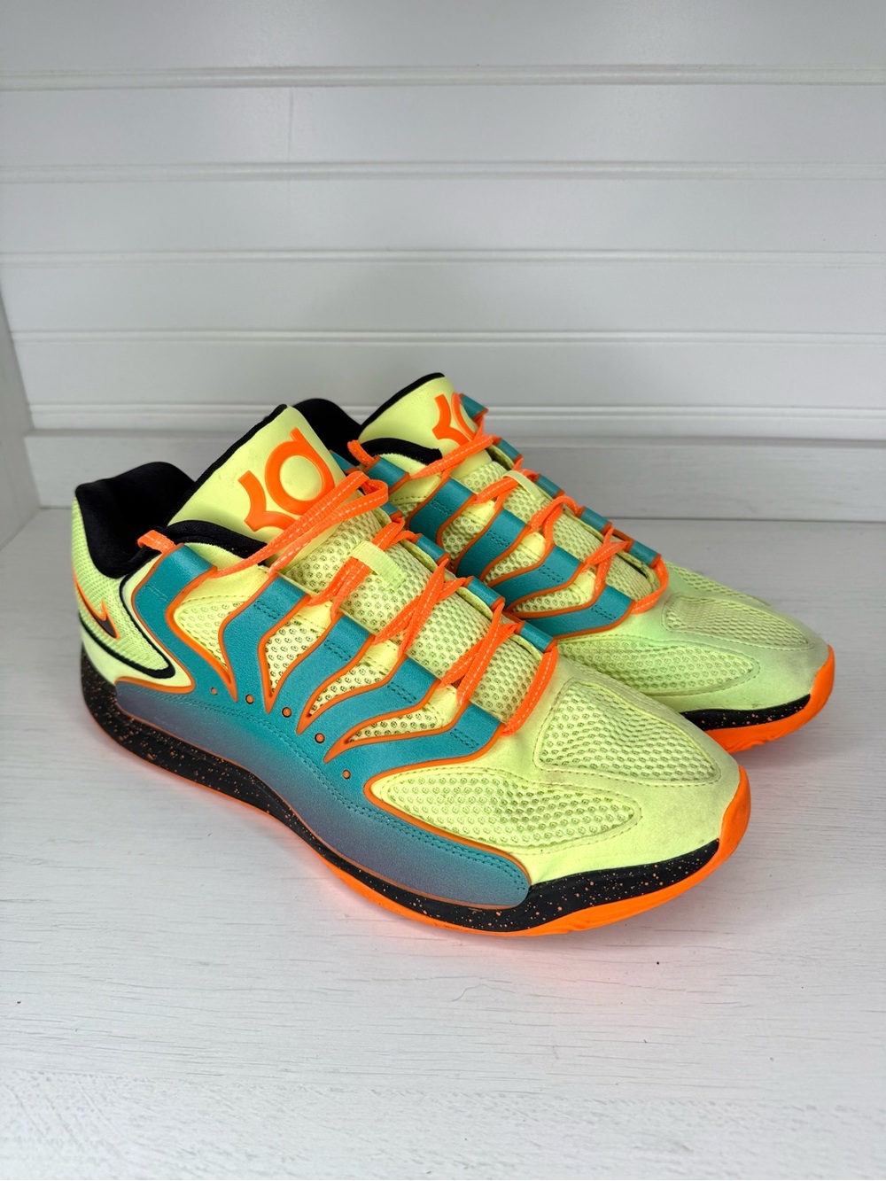 Nike KD 18 Clear Jade Liquid Lime HV1993-301 Men Size 12